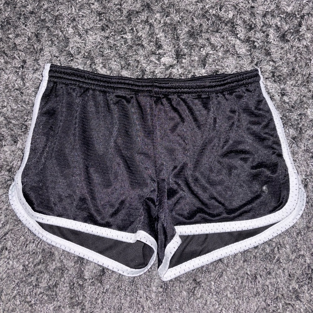 Champion Black and White Women's Athletic Shorts